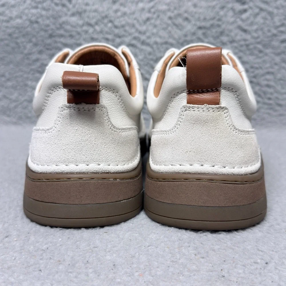 Josef Seibel Cleve 01 Mens Size 43 US 9.5 Low Top Sneaker Shoes White Leather